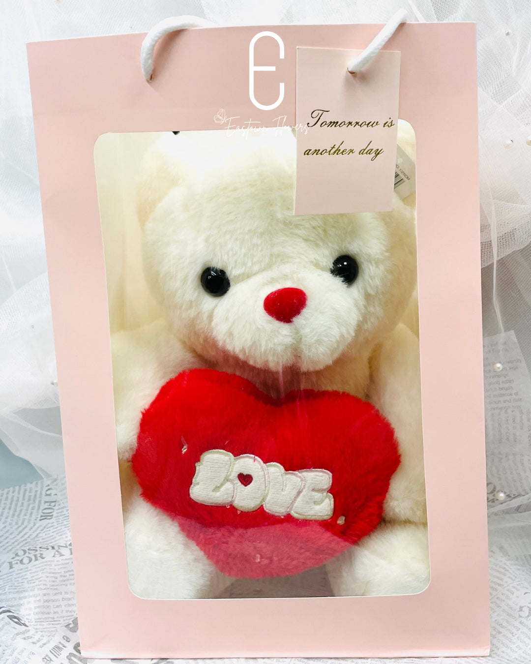 White Bear Doll (love)