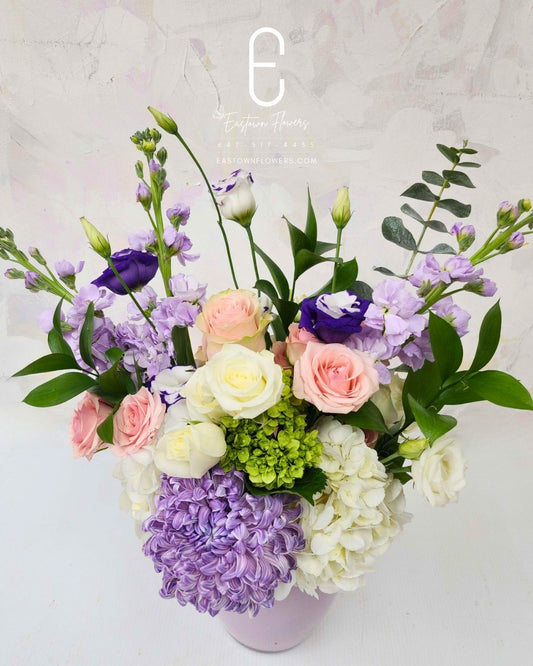 Pastel Grace Vase Arrangeme