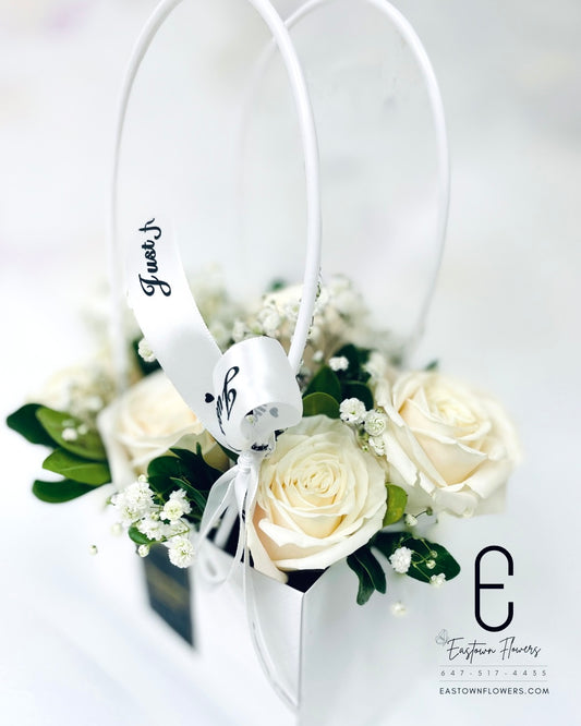 White Rose in a Bag