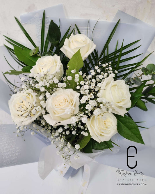 White Rose Bouquet