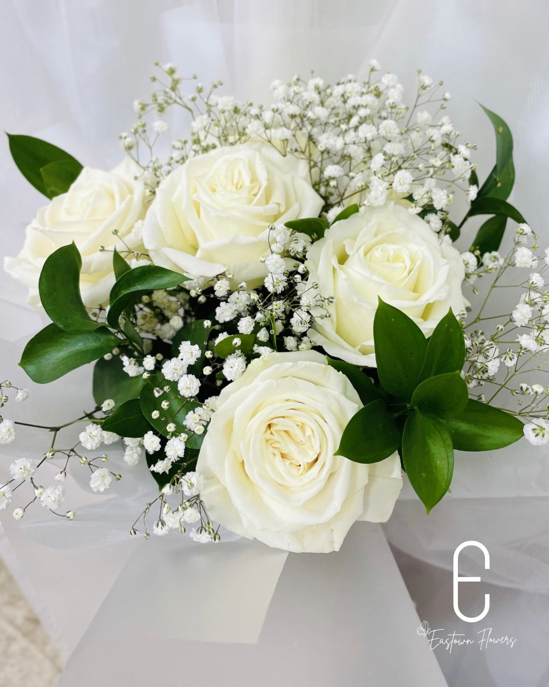 White Rose Bouquet