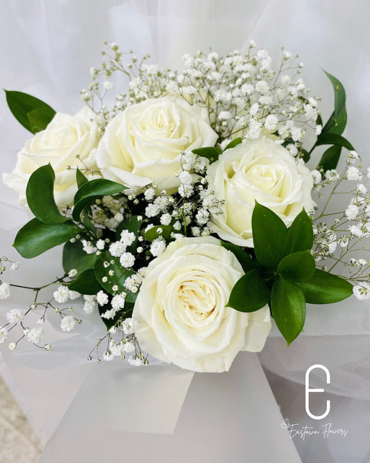 White Rose Bouquet