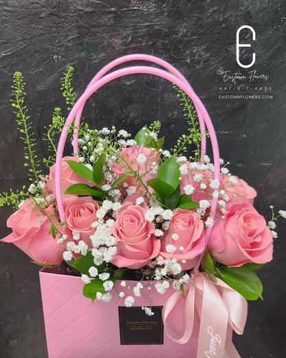Pink Rose Bag