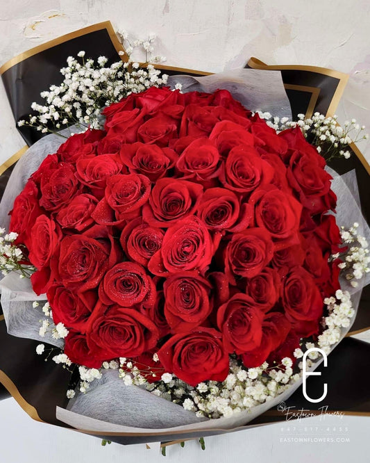 50  Roses Bouquet