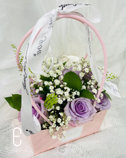 Lavender Roses Bag