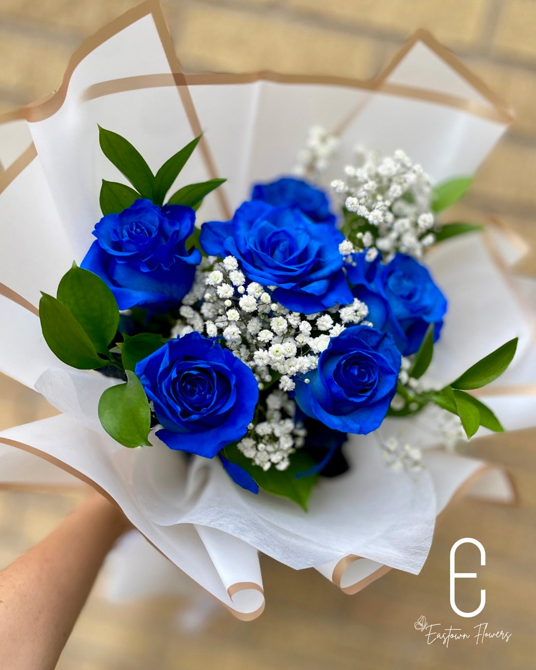 Blue Rose Bouquet
