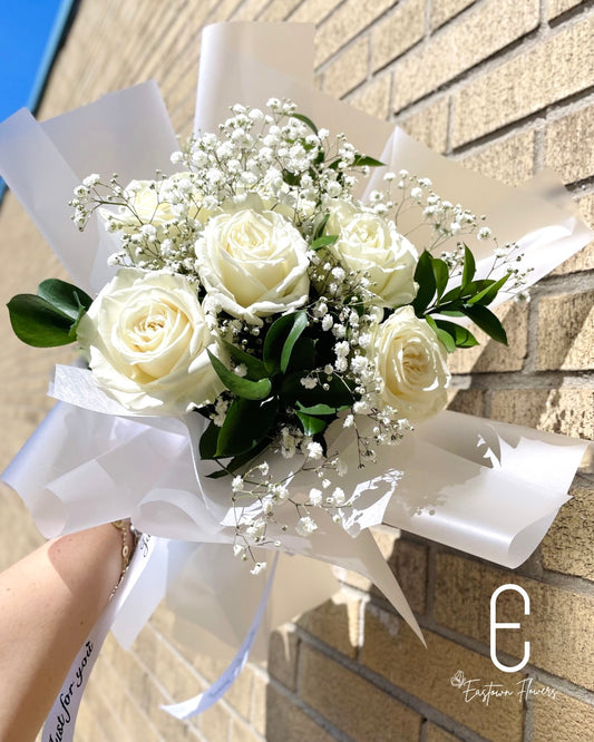 White Rose Bouquet