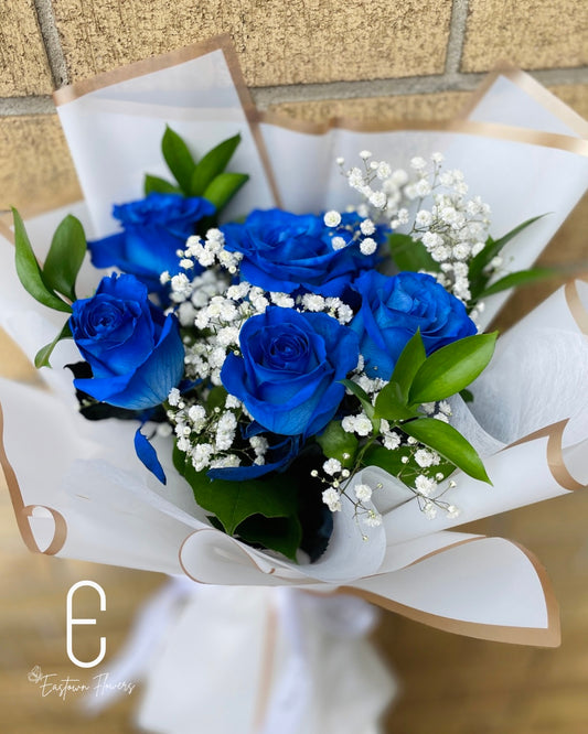 Blue Rose Bouquet