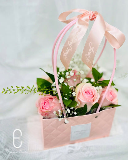 Pink Rose Bag