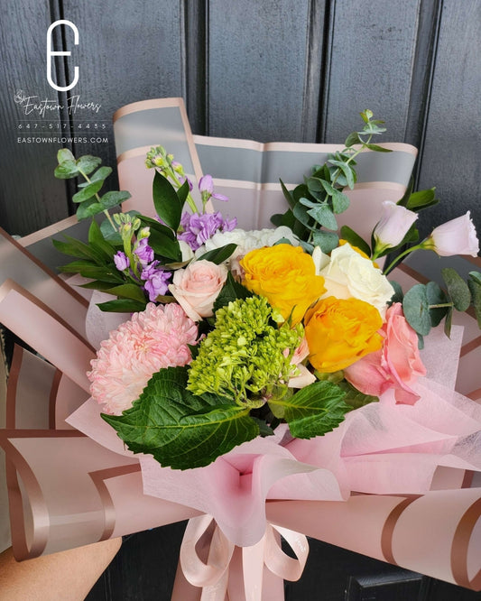 Yellow & Pink Bouquet