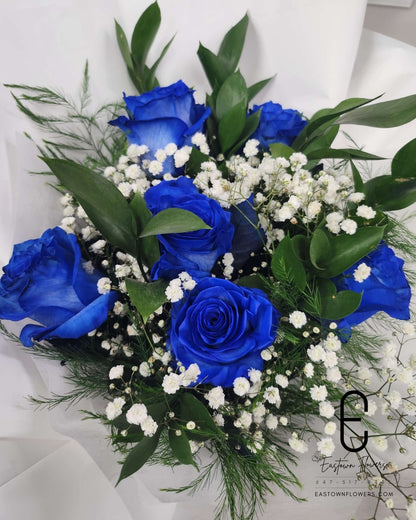 Blue Rose Bouquet