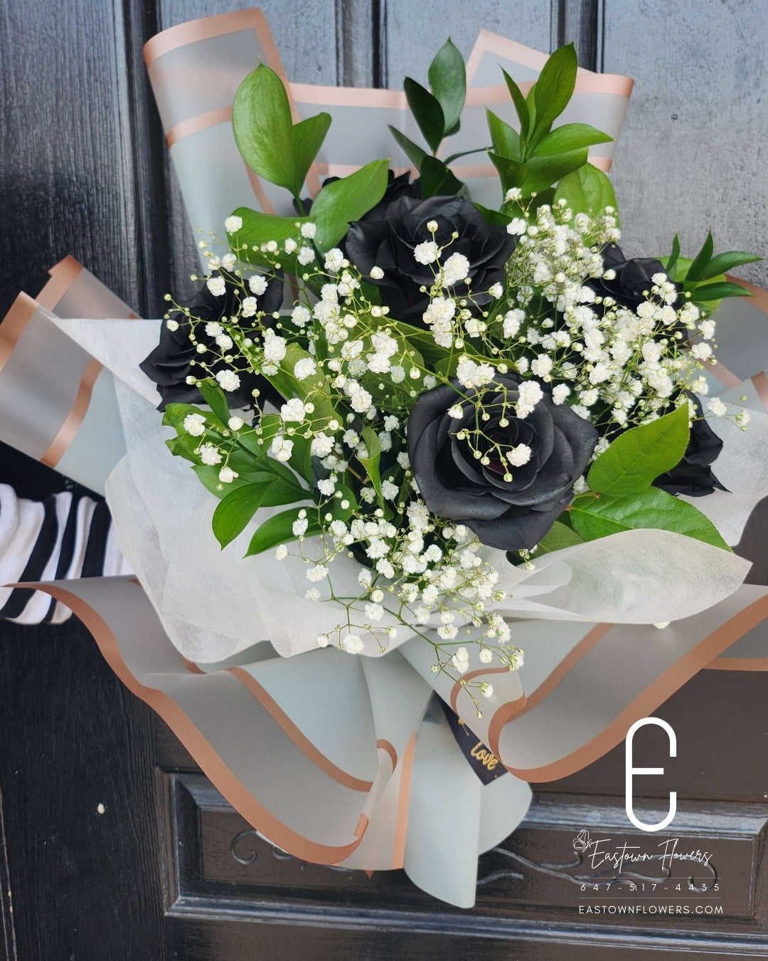 Black Rose Bouquet