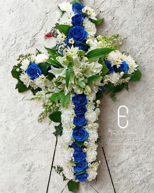 Cross Standing Spray (30")