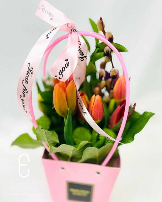 Mixed Tulip bag