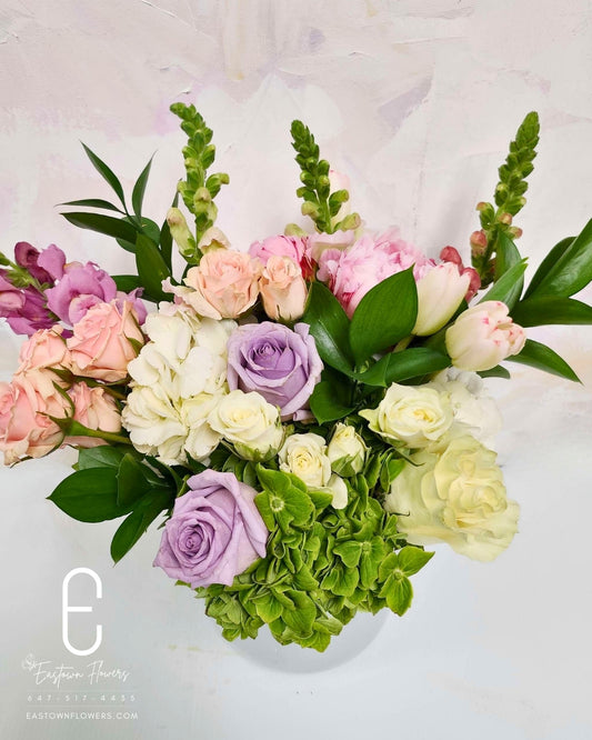 Pastel Grace Vase Arrangeme