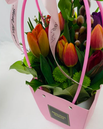 Mixed Tulip bag