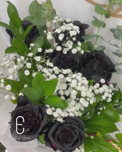 Black Rose Bouquet