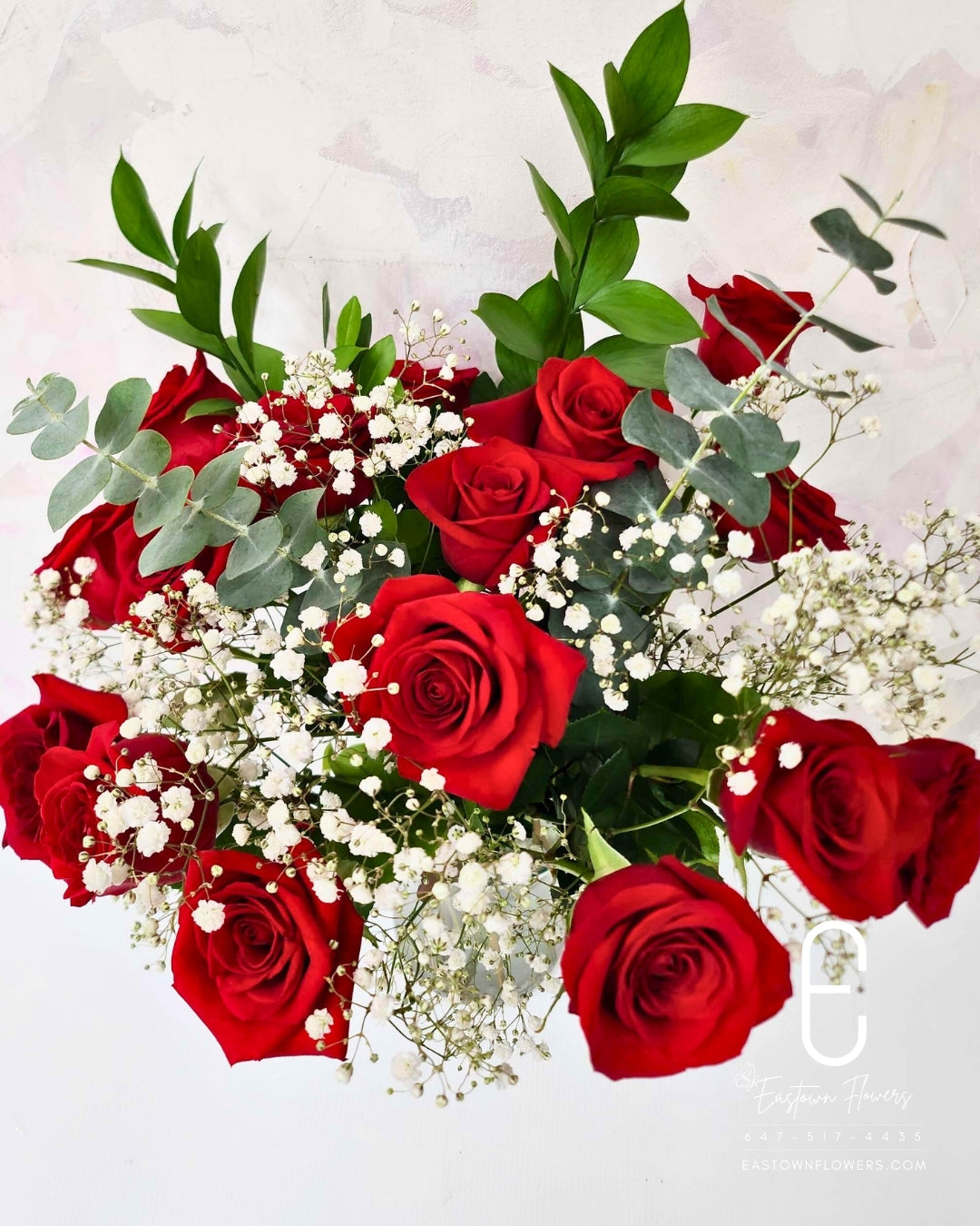 Red Roses Vase