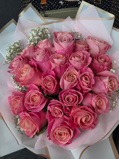 Pink Rose Bouquet