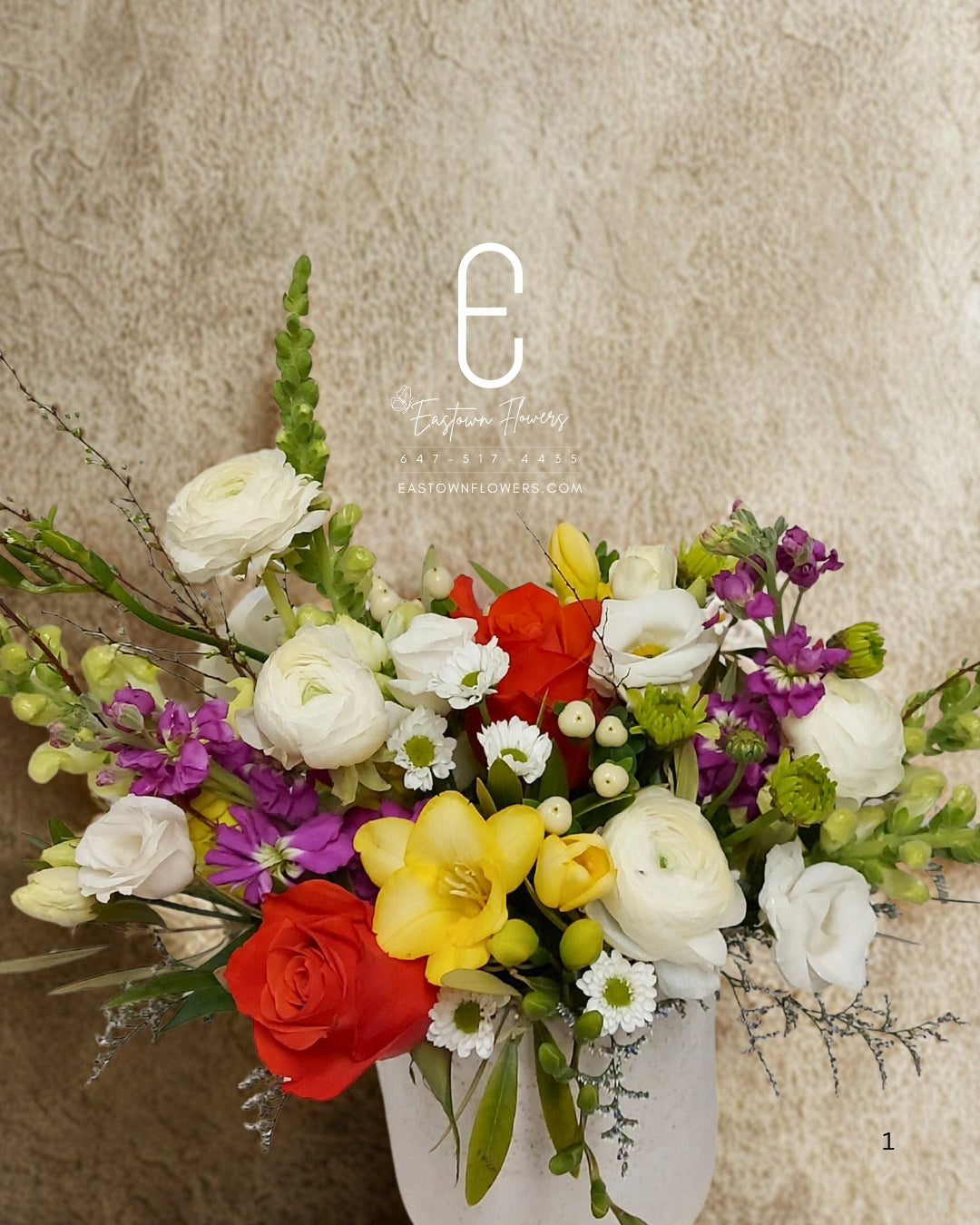 Spring Harmony Vase Arrangement