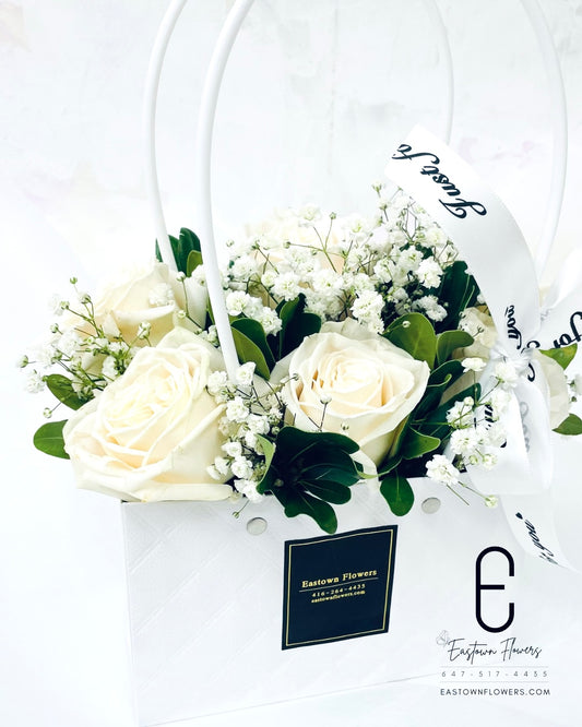 White Rose in a Bag