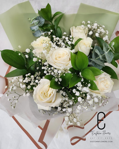 White Rose Bouquet